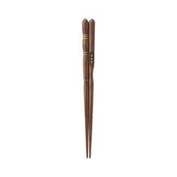 16.5cm 漆三点支持箸 左きき用