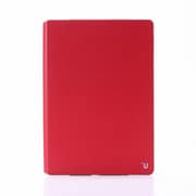 iPad Pro 9.7インチ用 【+U】 James 一枚革ケース ワインレッド LP-IPA3LFJRD
