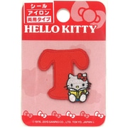 MKM07 [ワッペン サンリオ ハローキティ イニシャル T]
