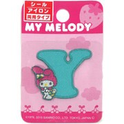 MKM13 [ワッペン サンリオ マイメロディ イニシャル Y]