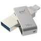 Lightning対応USB3.0メモリー グレー ICMINVGY-16