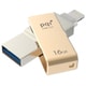 Lightning対応USB3.0メモリー ゴールド ICMINVGD-16