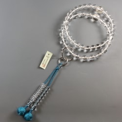 浄土宗 水晶 三万浄土 [天然石製品 男性用数珠]