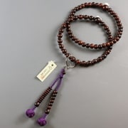 浄土宗 紫檀 六万浄土 [木玉製品 女性用数珠]
