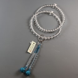 浄土宗 水晶 六万浄土 [天然石製品 女性用数珠]