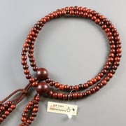日蓮宗 紫檀 尺寸 [木玉製品 男性用数珠]