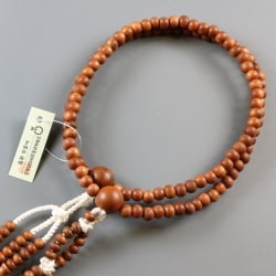 日蓮宗 正梅 8寸 [木玉製品 女性用数珠]