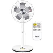 DCリビング扇風機 メタリックシルバー YLX-ED301(MS)
