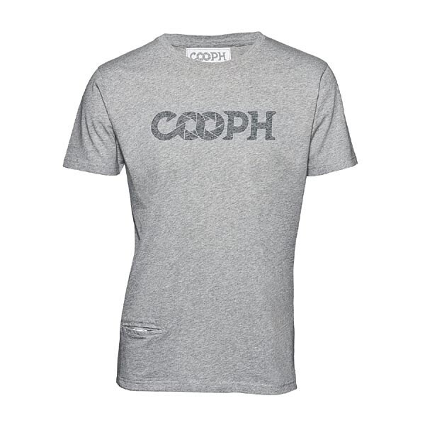 COOPH クーフT-Shirt OBJECTIFYER Heather gray XXL [レンズキャップポケット付き Tシャツ サイズXXL ヘザーグレイ]Ω