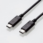 USB2.0ケーブル C-Cタイプ 認証品 PD対応 5A出力 4.0m ブラック U2C-CC5P40NBK