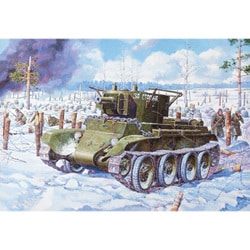 ロシア BT-7A 快速戦車 砲兵仕様 KT-28 76.2mm砲装備