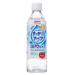 ペットボトル飲料 すっきりアクア りんご 500ml [対象月齢：3ヵ月頃～]
