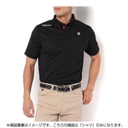 DGM12ABKLL [16SS 半袖ボタンダウンシャツ メンズ LLサイズ ブラック]