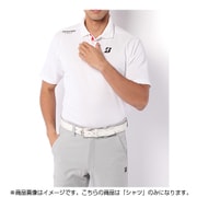 DGM15AWHL [16SS 吸汗速乾半袖ポロシャツ メンズ Lサイズ ホワイト]