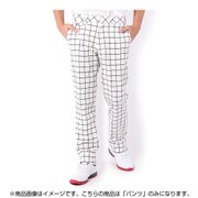 1SDM2KWH82 [16SS ウィンドペン柄ストレッチパンツ メンズ 82cm ホワイト]