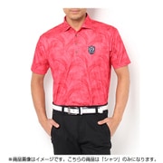 DSM38ARPM [16SS UVカットメンズ半袖シャツ メンズ Mサイズ レッドピンク]