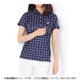 DSL39ANAM [Paradiso 16SS UVカット半袖シャツ レディース Mサイズ ネイビー]