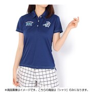 DSL41AIBM [Paradiso 16SS 吸汗速乾 半袖シャツ レディース Mサイズ インディゴブルー]