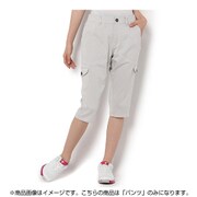 DSL32KWHLL [Paradiso 16SS レディース ストレッチカプリパンツ LLサイズ ホワイト]