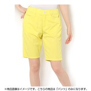 DSL31SPYLL [Paradiso 16SS レディース ストレッチノータックショートパンツ LLサイズ ペールイエロー]