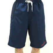紳士サーフパンツ 変わり織り無地 Lサイズ 32ネイビー