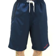 紳士サーフパンツ 変わり織り無地 3Lサイズ 32ネイビー