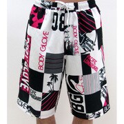 男児サーフパンツ ブロックエイジ柄 130サイズ 11ピンク