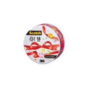 スコッチ @!テープ 18mm×6m レッドリボン ATM18-17