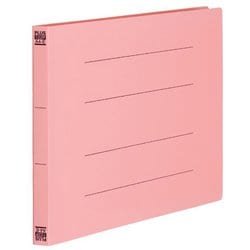 PPフラットファイル A4-E ピンク NO.122P