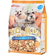 いぬのしあわせ ゴロッと具ルメ 中粒 [1～6歳までの成犬用 総合栄養食 スモークチーズ&さつまいも入り 750g]