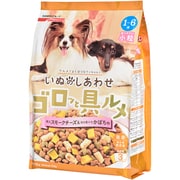 いぬのしあわせ ゴロッと具ルメ 小粒 [1～6歳までの成犬用 総合栄養食 スモークチーズ&かぼちゃ入り 750g]