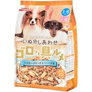 いぬのしあわせ ゴロッと具ルメ 小粒 [1～6歳までの成犬用 小粒 総合栄養食 スモークチーズ&小魚入り 750g]