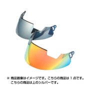 PSロングサンバイザースモークミラー シルバー 1115