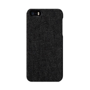 TR-FCFIP16E-BKDM [iPhone SE/5s/5用 NUNO バックケース ブラックデニム]