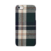 TR-FCFIP16E-GC [iPhone SE/5s/5用 NUNO バックケース グリーンチェック]