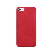TR-FCIP16E-NRD [iPhone SE/5s/5用 NUNO バックケース レッド]