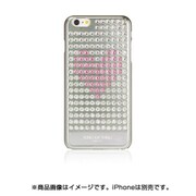 iPhone 6 Plus/iPhone 6s Plus対応 ハードケース Extravaganza Heart created with Swarovski Crystals シルバー_ピンクハート