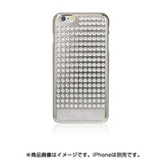 iPhone 6 Plus/iPhone 6s Plus対応 ハードケース Extravaganza created with Swarovski Crystals ピュアシルバー