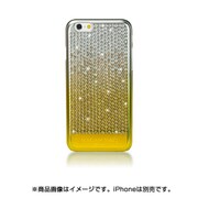 iPhone 6/iPhone 6s対応 ハードケース Cascade created with Swarovski Crystals ブリリアントゴールド