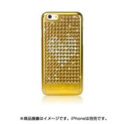iPhone 6/iPhone 6s対応 ハードケース Extravaganza Heart created with Swarovski Crystals ゴールド_クリスタルハート