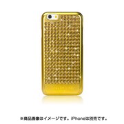 iPhone 6/iPhone 6s対応 ハードケース Extravaganza created with Swarovski Crystals ピュアゴールド