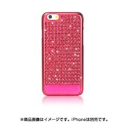 iPhone 6/iPhone 6s対応 ハードケース Extravaganza created with Swarovski Crystals ピュアピンク