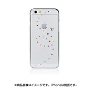 iPhone 6/iPhone 6s対応 ハードケース Papillon created with Swarovski Crystals コットンキャンディ
