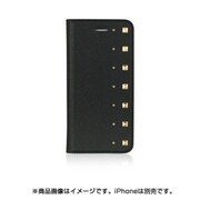 iPhone 6/iPhone 6s対応 PUレザーケース Primo Dark Knight created with Swarovski Crystals ゴールド