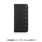 iPhone 6/iPhone 6s対応 PUレザーケース Primo Dark Knight created with Swarovski Crystals シルバー