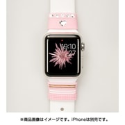 Apple Watch 38/42mm対応 リストバンド Allure Loops created with Swarovski Crystals ピンク