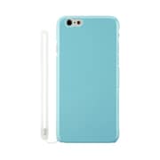 TR-CCIP144R-BL [iPhone 6/6s用 ハードケース 極薄ケース ストラップ フィルム付 アクア]