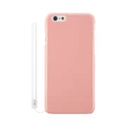 TR-CCIP144R-PK [iPhone 6/6s用 ハードケース 極薄ケース ストラップ フィルム付 サーモンピンク]