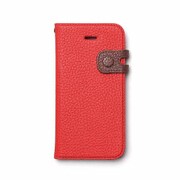 Z4197i5se [iPhone SE/5s/5用 マステージカラーエッジダイアリー ワインRD]