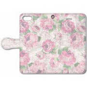 OSY-BKI5SE-487 [iPhone SE/5s/5用 手帳型ケース Chiffon Rose]